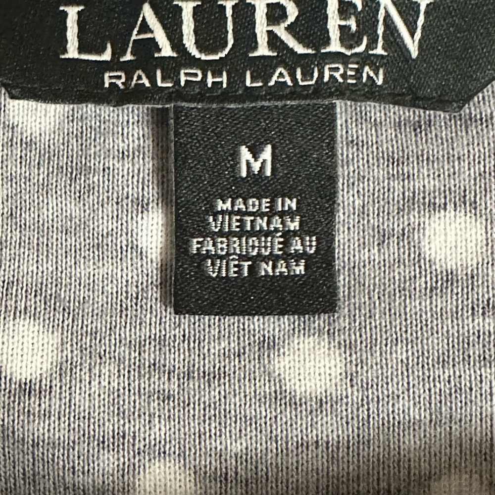Lauren Ralph Lauren Black Label Women’s Polka Dot Shirt Size Medium - Picture 5 of 6